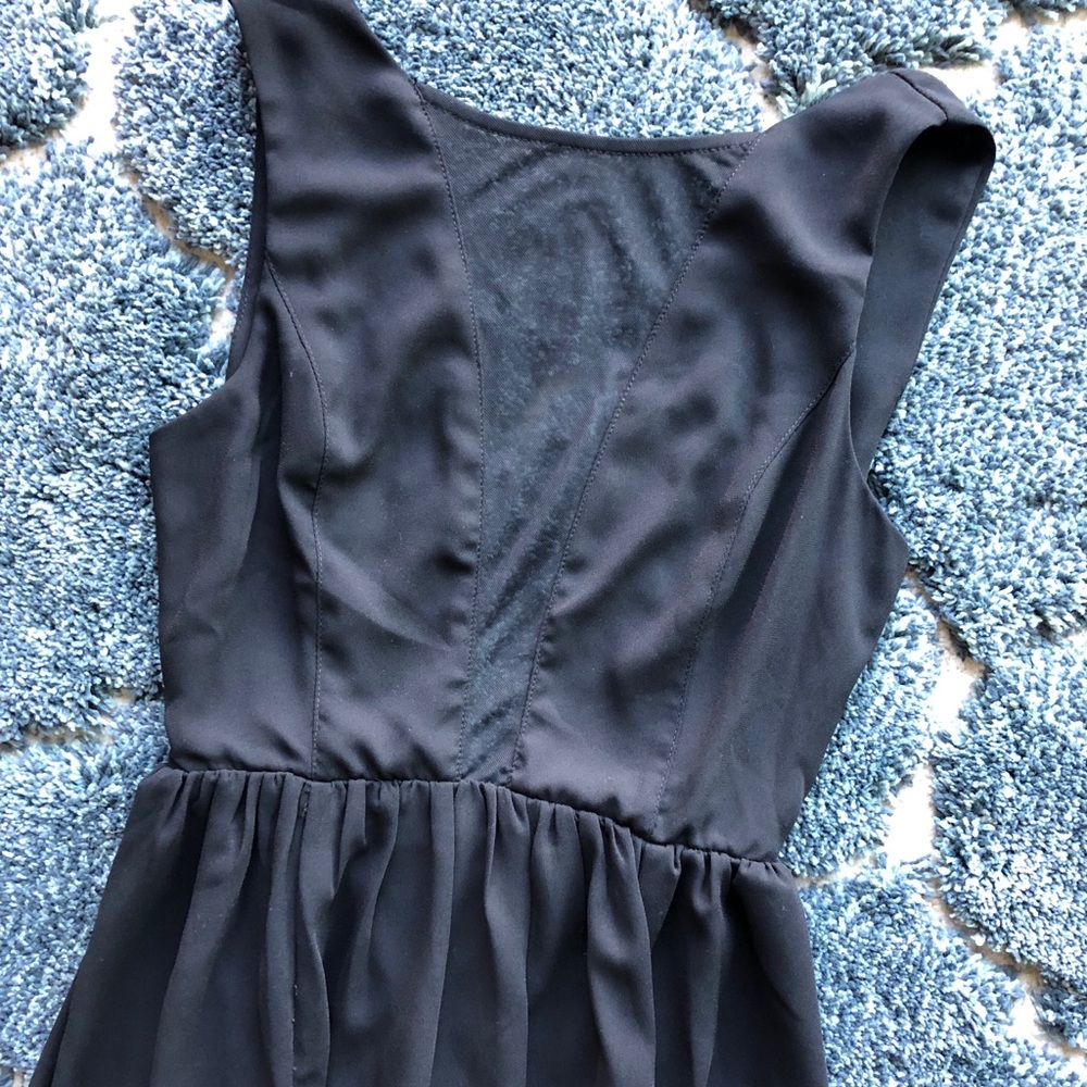 Long black dress
